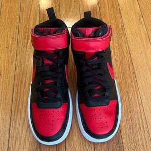 Kids Red and Black Nike